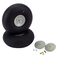 Dubro 450RV 4 1/2 Inch RC Remote Control Airplane Inflatable Big Wheels DUB450RV