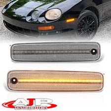 Clear Led Bumper Side Marker Lights Reflector Lamps For 1994-1999 Toyota Celica Clear Led Bumper Side Marker Lights Reflector Lamps For 1994-1999 Toyota Celica