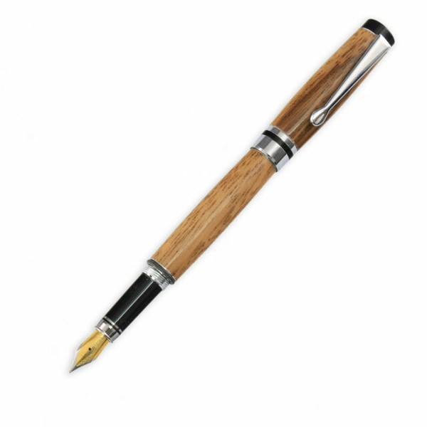 Classic Fountain Pen Kit Chrome Finish Legacy Woodturning for sale