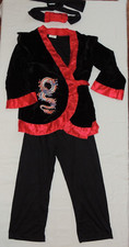 Dragon Ninja Halloween Costume Girls M 7 8 Velvety Material