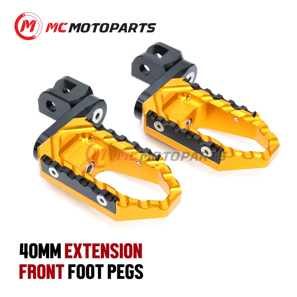 Pinos de pé de piloto TRC 40mm de largura rebaixamento para Suzuki DL 1000 V-Strom 2002-2017 - Imagem 4 de 4