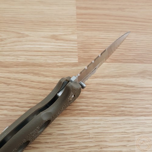 Cold Steel Gunsite Counter Folding Knife 4" AUS10A Steel Blade Griv-Ex Handle - Picture 4 of 12