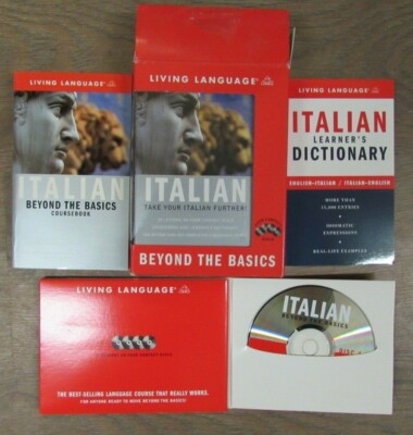ITALIAN BEYOND THE BASICS by LIVING LANGUAGE  ** PAPERBACK