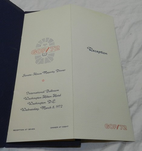 Vintage Ticket for 1972 Cop/72 Senate- House Majority Dinner - Picture 3 of 4