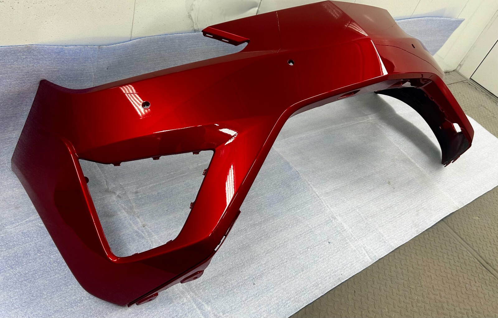 2017 ACURA NSX REAR BUMPER COVER OEM  RED COLOR