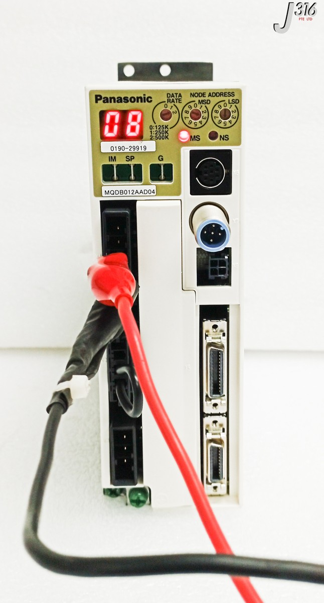 32420 PANASONIC AC SERVO DRIVER, AMAT 0190-29919 MQDB012AAD04 | eBay