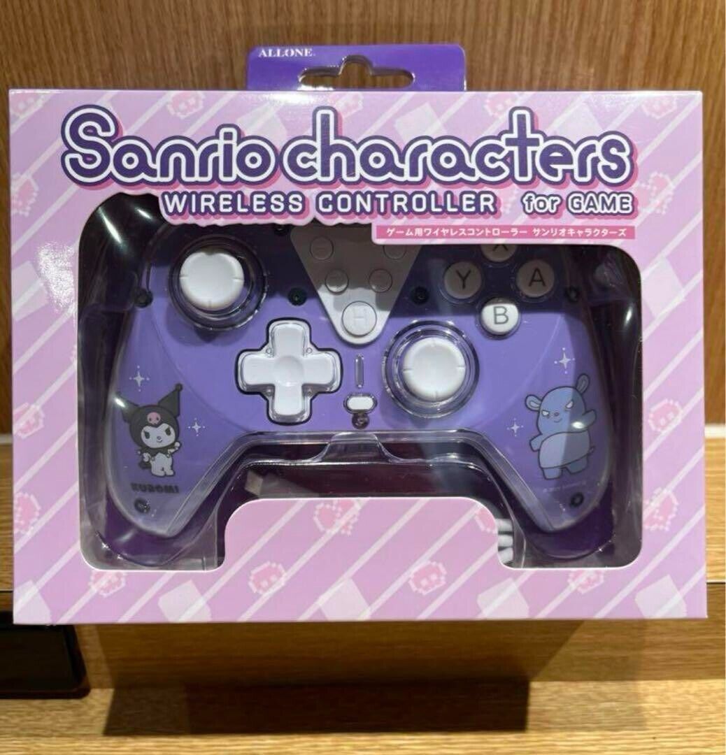 Nintendo Switch Pro Controller Sanrio Collaboration Kuromi Nintendo Switch Pro Controller Sanrio Collaboration Kuromi