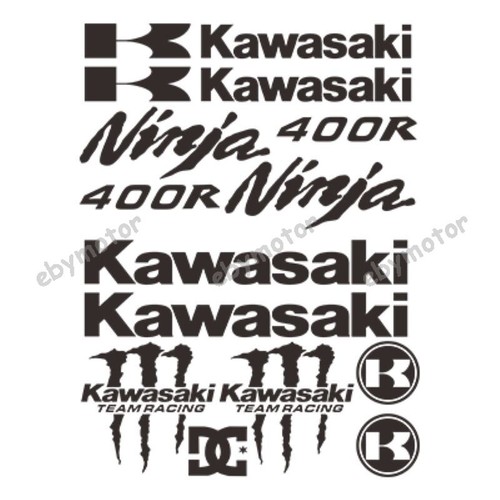 Motorcycle Emblem Decals for Ninja kawasaki 400R Bike Racing Reflective Stickers - Bild 4 von 8