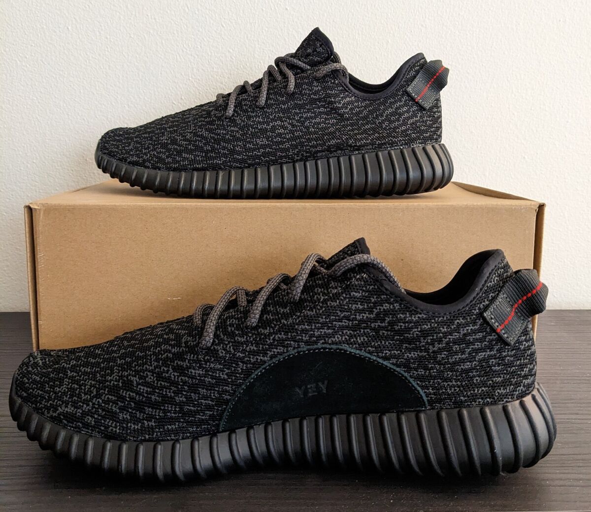 Adidas Yeezy Boost 350 (Pirate Black V1-2015) SZ 11.5 Brand New | eBay