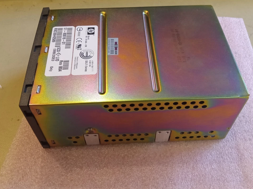 UNIDAD DE CINTA HP 110/220GB SDLT SCSI LVD/SE 203919-006 TR-S13AA-CM Foto 4 de 4