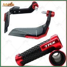 CNC Handlebar Grips End Handguard Shield Hand Guard Protector Fit For Honda TRX 