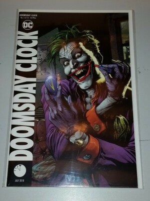 DOOMSDAY CLOCK #5 VARIANT DC JULY 2018 NM+ (9.6 OR BETTER)