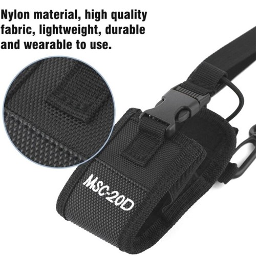 Nylon Belt Bag Holder Holsters with Detachable Shoulder Strap - Zdjęcie 4 z 8