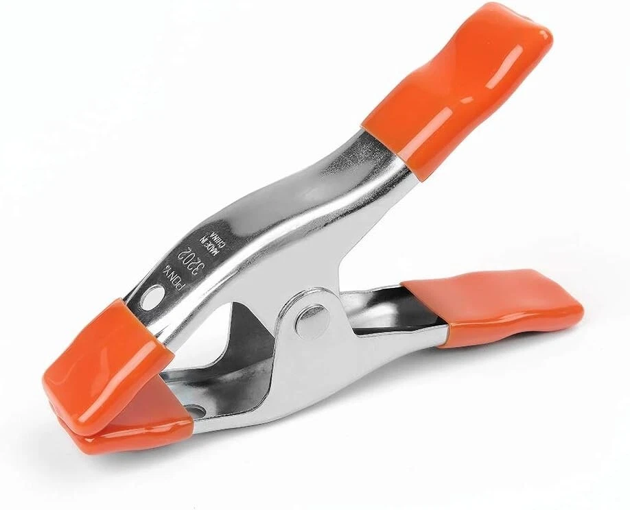 PONY 6''Heavy Duty Spring Clamps Set 2''Jaw Opening 6-Pack Nickel-plated Steel - Image 4 of 4