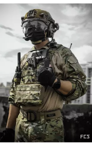 MPU5 DUAL PTT Functional Tactical Radio PTT Metal Standard Single/Dual Channel - Picture 14 of 18