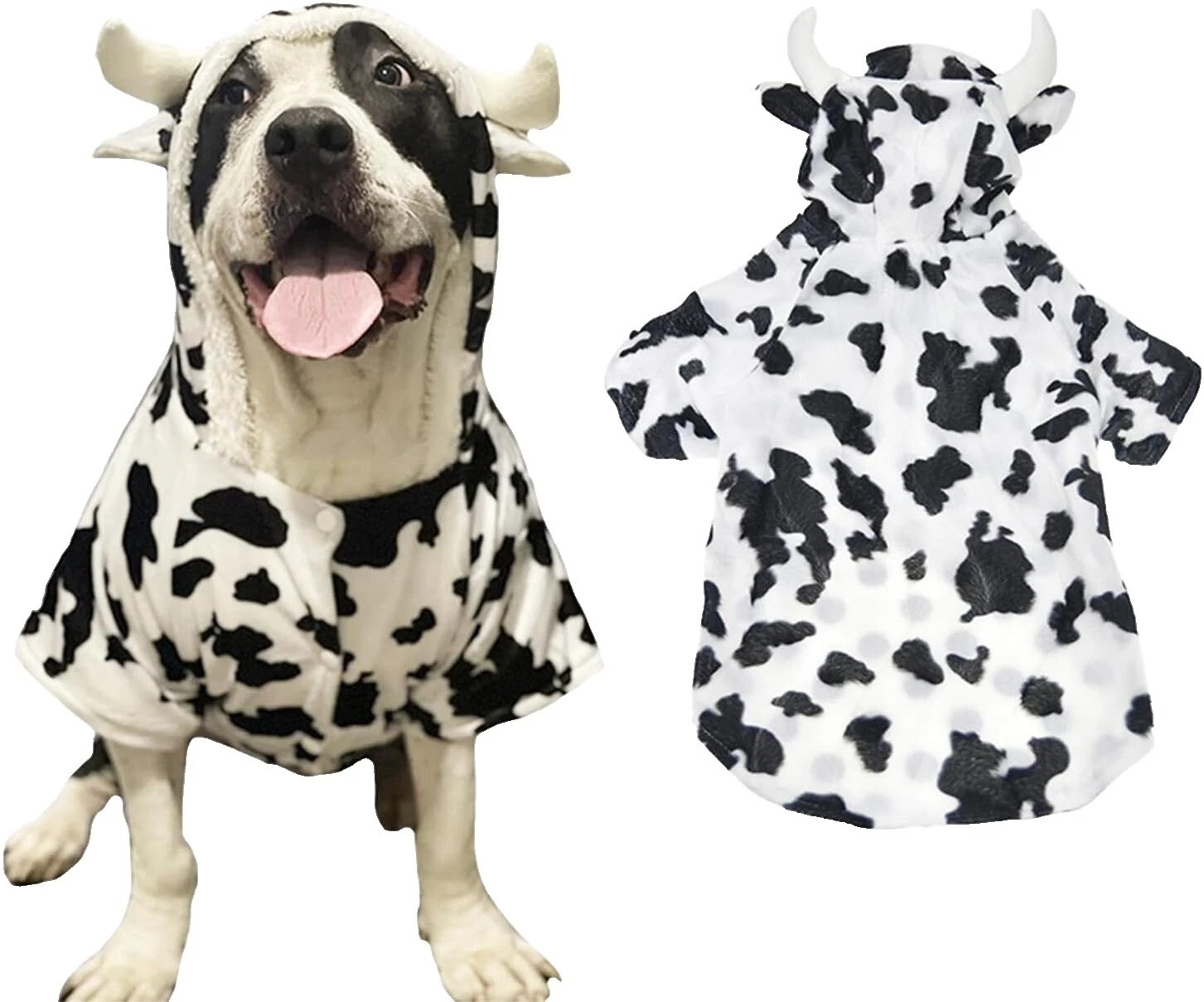 White Fleece Dog Costumes