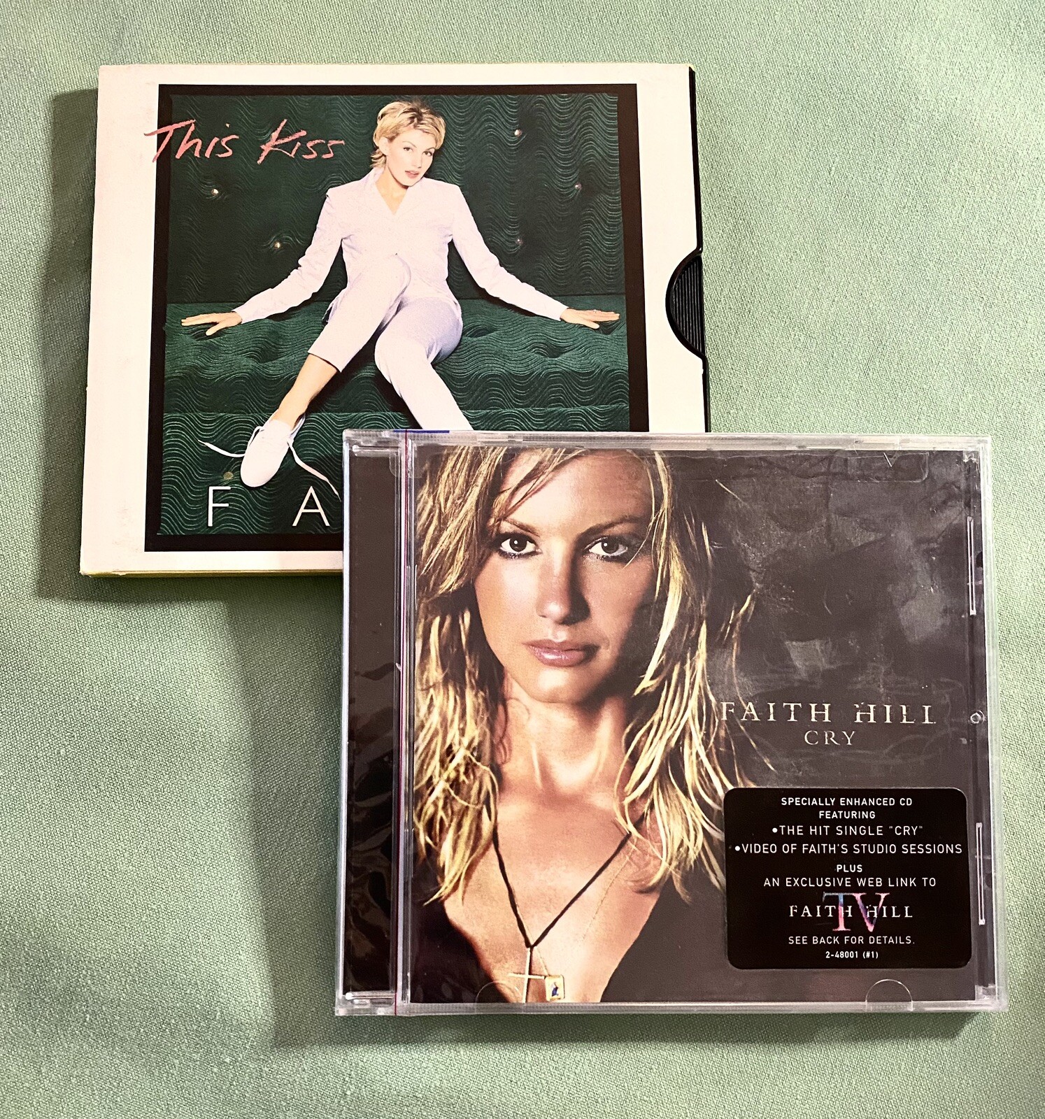 Faith Hill     **CD LOT**      This Kiss  --  Cry