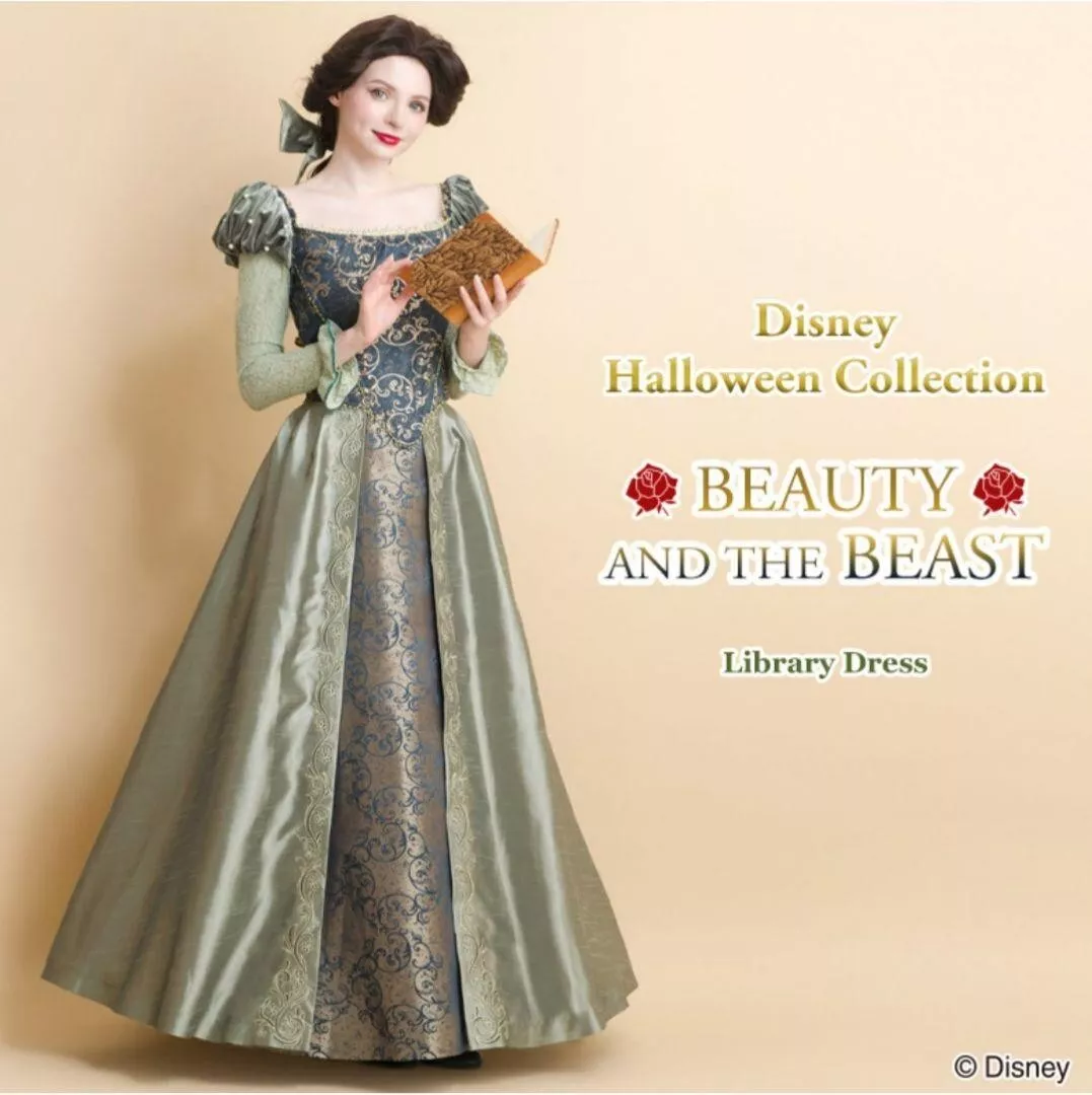 Secret Honey x Disney Beauty and the Beast Belle library Costume