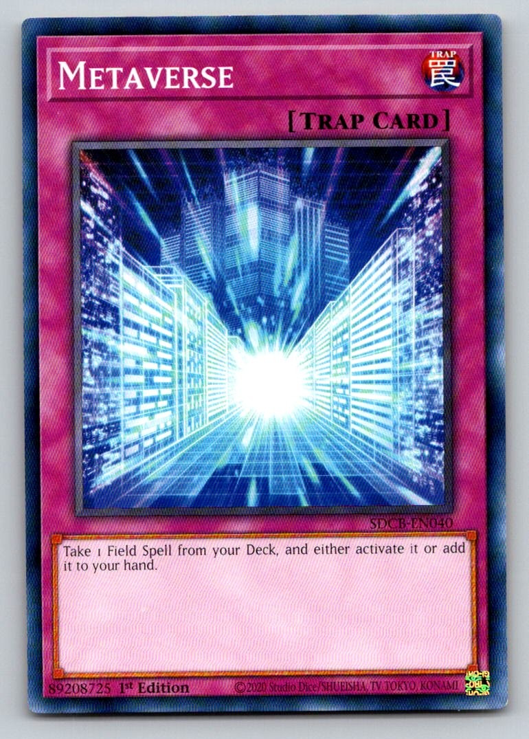 Metaverse SDCB-EN040 Structure Deck: Legend of the Crystal Beasts Yu-Gi-Oh