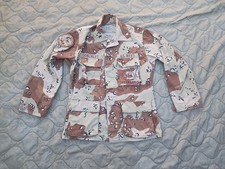 US NAVY SEABEES Desert Storm 6-color Blouse Named & Patched