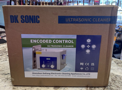 DK SONIC Ultrasonic Cleaner, 15 Liter 3.3 Gallon 360W Ultrasonic Jewelry Cleaner