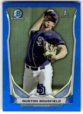 2014 Bowman Draft Auston Bousfield Chrome Blue Refractors #/399 #CDP127