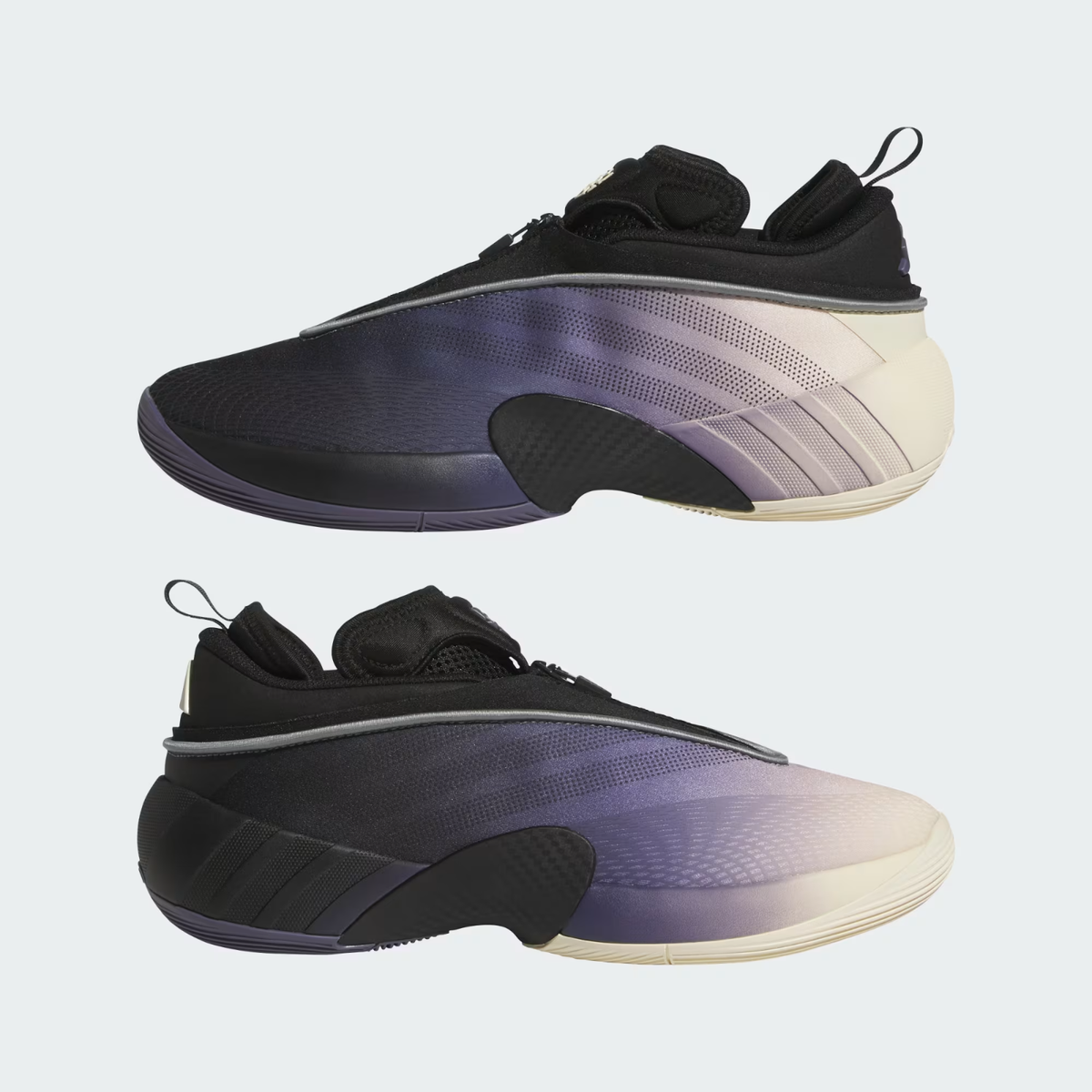 Adidas Basketball Men's D.O.N. Issue 7 in Black/Preloved Violet