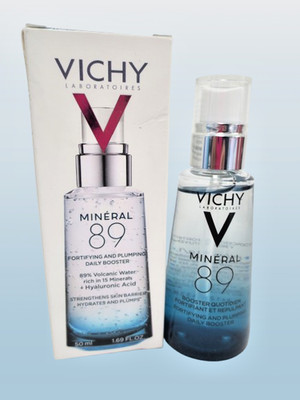 VICHY MINERAL 89 FORTIFYING AND PLUMPING DAILY BOOSTER 1.69 OZ EXP: 2027 BOXED