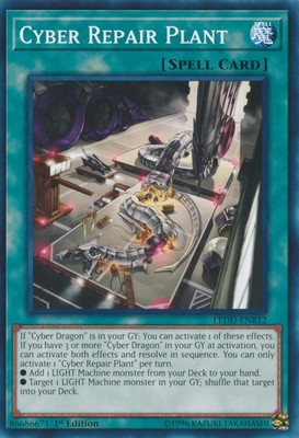 Cyber Repair Plant - LEDD-ENB12 - Common - 1st Edition - Moderately Played