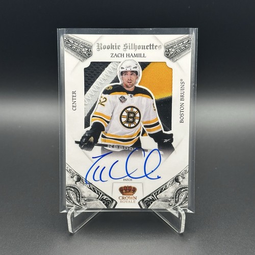 2010-11 Panini Crown Royal ZACH HAMILL #129 Rookies Silhouettes Patch AUTO /25 - 第 1/4 張圖片