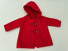 VINTAGE SASHA DOLL GENUINE LATER GOTZ DUFFLE COAT FOR SASHA/GREGOR RED