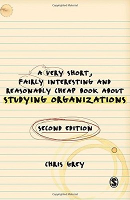 A Very Short Fairly Interesting and Reasonably Cheap Book About 