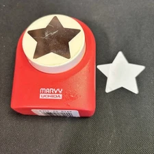 Marvy Uchida Star Craft Paper Punch SJCP-2S 2” Shape Scrapbooking Cardmaking