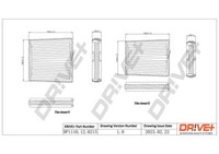 Dr!Ve+ DP1110.12.0215 Filter, Innenraumluft FüR MERCEDES-BENZ