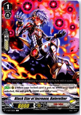 BLACK STAR OF INCREASE, BALEROTHER V-EB07/061EN C CARDFIGHT!! VANGUARD MP