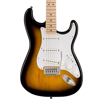 Squier Sonic Stratocaster Electric Guitar - 2-Color Sunburst with Maple