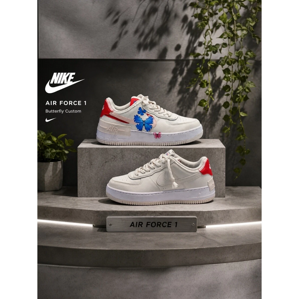 Las mejores ofertas en Nike Air Force 1 Low Butterfly W | eBay