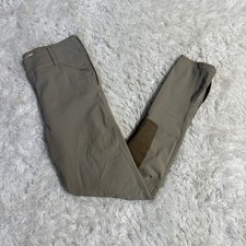 Women  s Size 28L Tan Tailored Sportsman Knee Patch Horseback Riding Breeches