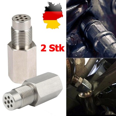 2x O2 Lambdasonde Simulator-Sonde Auto Lambda Eliminator Spacer Metallkat Lamda