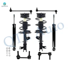 8 Front-Rear Sway Bar Link-Quick Strut-Shock For 2015-2019 Nissan Murano V6 3.5L