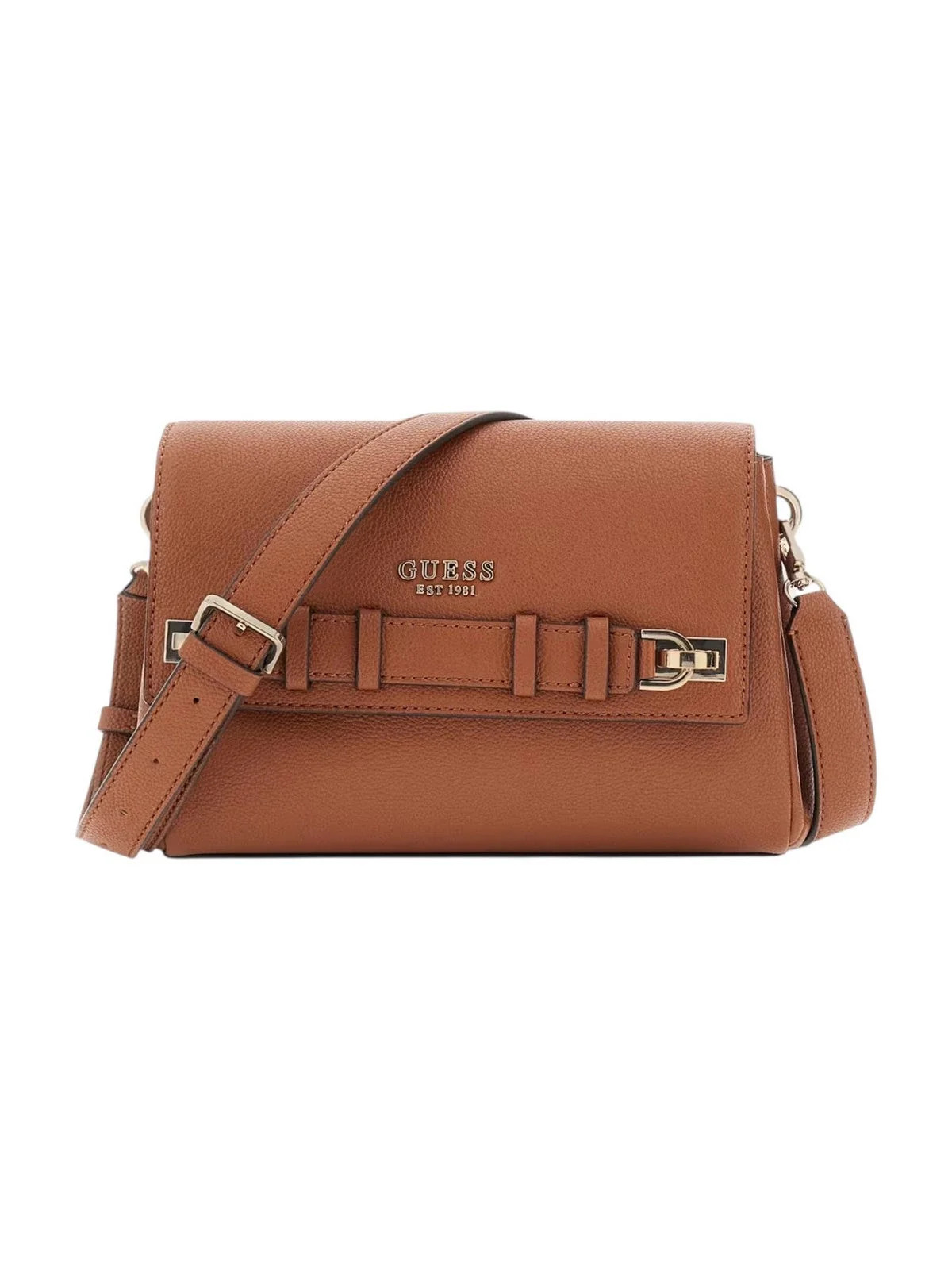 GUESS Borsa Donna GREGORIA FLAP CROSSBODY HWBG85 46200 COG COGNAC