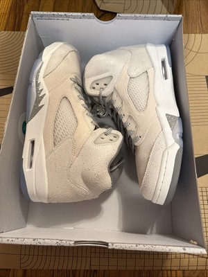 Air Jordan 5 Retro SE Craft FD9222-180 LT Orewood Brn/Safety Orange Size 11.5
