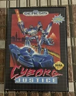 Cyborg Justice (Sega Genesis, 1993) complete with manual