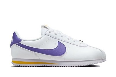 Nike Cortez (GS) Lakers Youth Size 5Y / Women s 6.5 / Men s 5  / DM0950-105