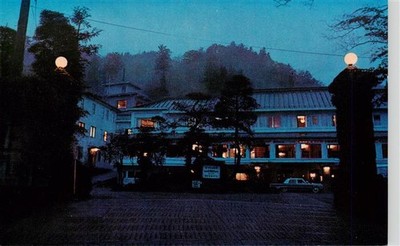 Nikko Japan Kanaya Hotel at night