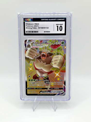 Rillaboom VMAX graded CGC 10 for sale on eBay