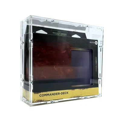 TCG-CASES.DE Protection pour MtG Magic the Gathering Commander Deck Box (Deck Box V2) plexi B
