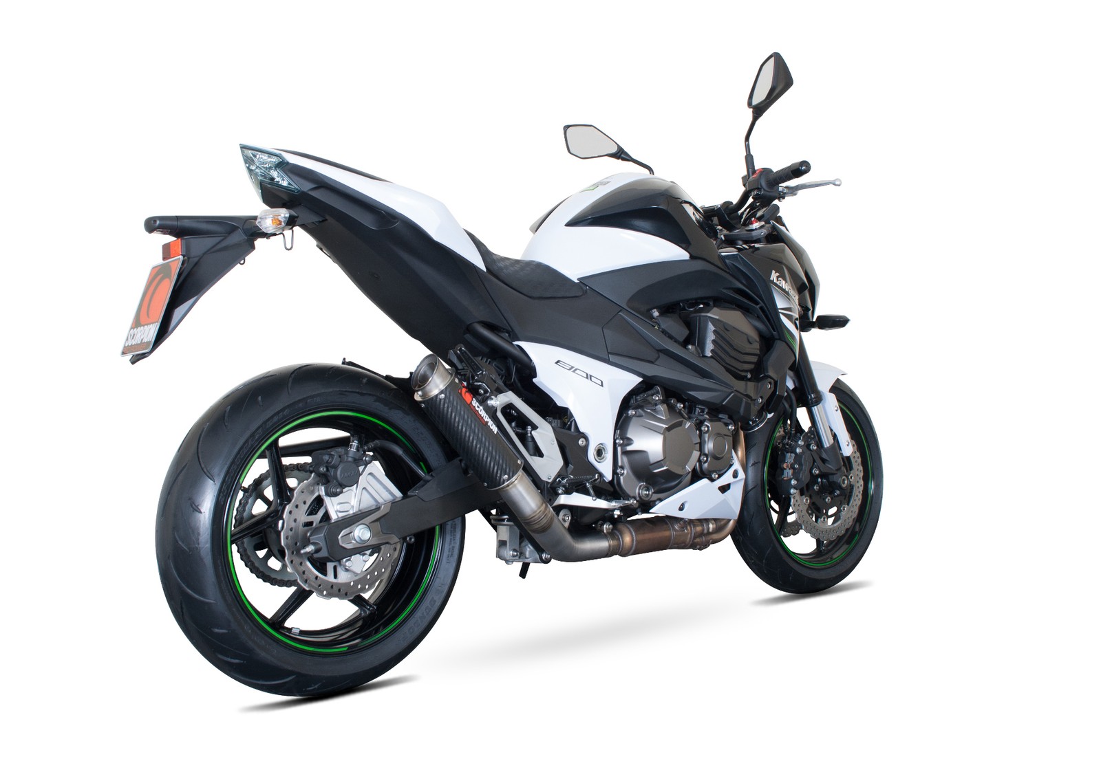 Kawasaki Z800 13-16 Scorpion Exhaust Silencer RP1-GP Carbon Slip-on KA1004CEM