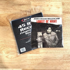 45 RPM Record Sleeves - 100 Count Fits Standard 7 Inch Single 45S Snug-Fi...