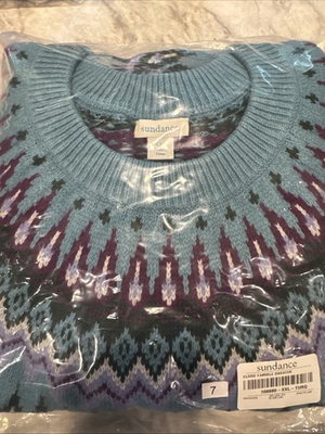 #ad #ad Sundance Sweater Eloise Fairisle Sweater Women#x27;s XXL NWT $45.00